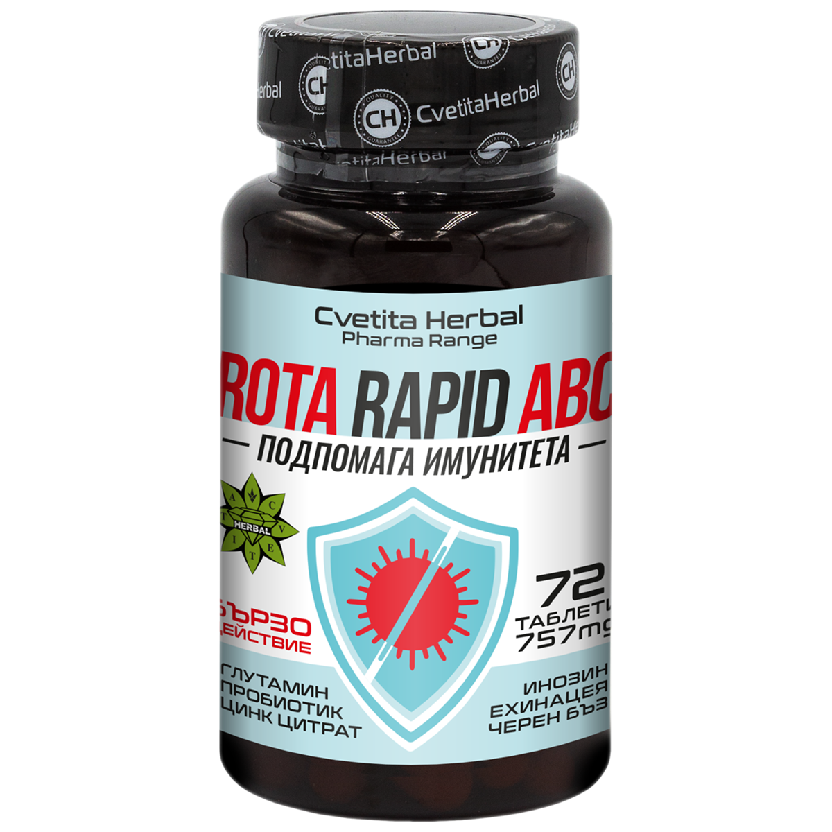 Rota Rapid ABC / Rota Rapid ABC (72 tablet x 757 mg)