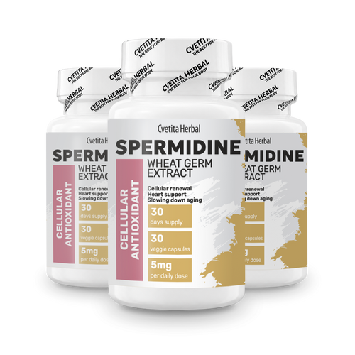 Spermidin - Spermidine, izvleček pšeničnih kalčkov (30 kapsul)