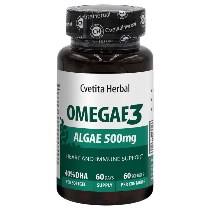 Omega 3 Alge Softgel - Omegae3 (60 / 40 kapsul)